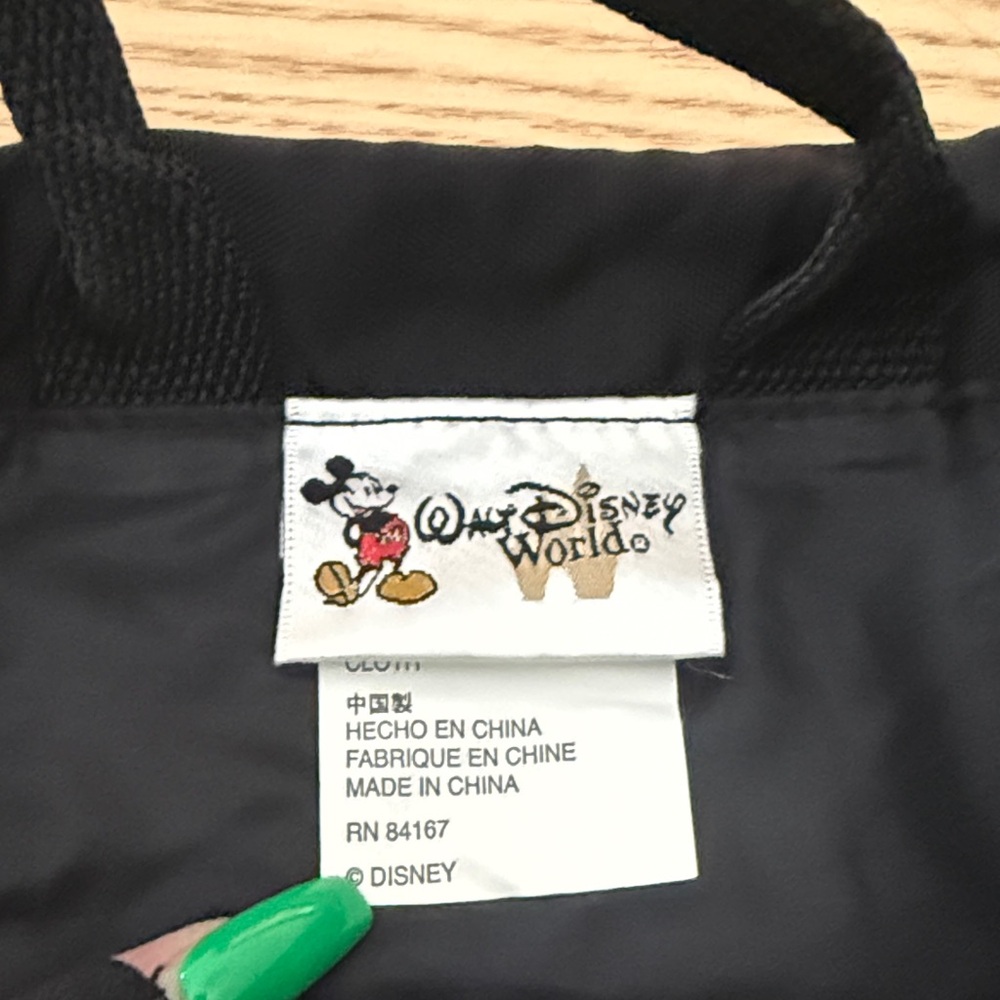 Disney Black Magic Drawstring Backpack - image 2